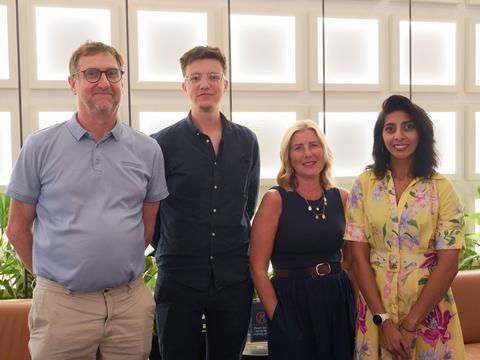 L-R: Mike Connolly, Mike Richards-Brown, Jane Duffy and Tabs Khojani