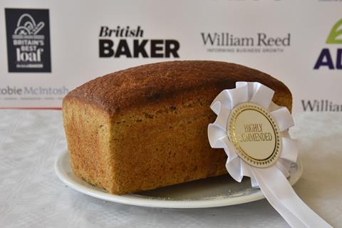 Britain's Best Loaf Highly Commended Wholegrain from The Baking Room