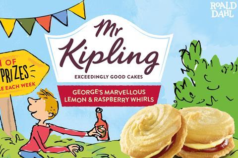 Mr Kipling George Lemon & Rasp Whirls