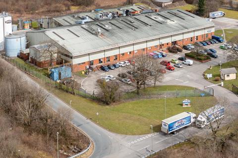 Brace's Bakery site in Fern Close, Pen-Y-Fan Industrial Estate