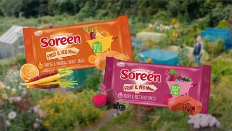 Soreen fruit and veg bakes