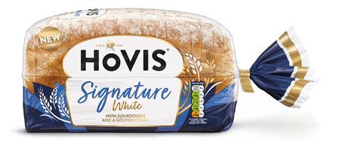 Hovis Signature White 800g in packaging