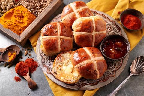 Co-op Indian Spiced Hot Cross Buns