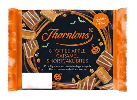 Thorntons Toffee apple caramel bites