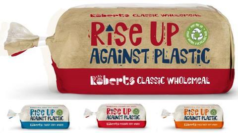 Roberts rolls out 800g core loaves in paper packaging
