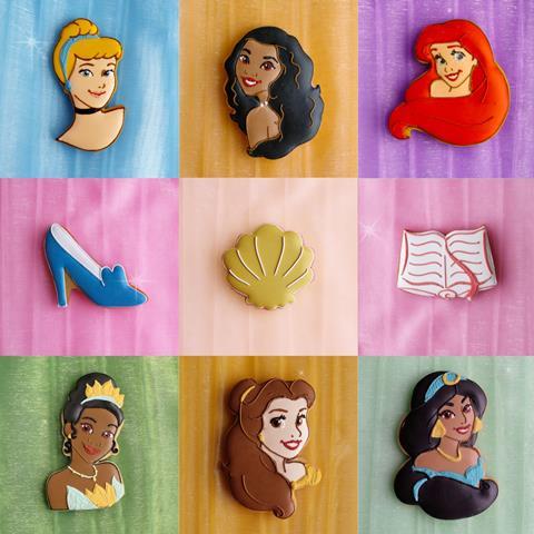 Biscuiteers Disney princess biscuits