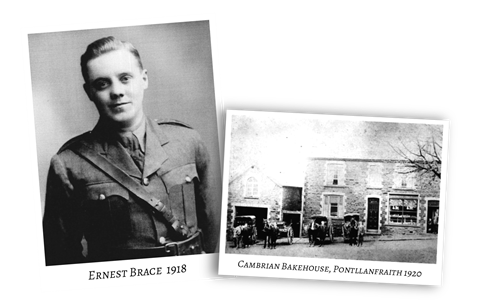Brace's Bakery - Photos of Ernest Brace and the family bakehouse in Pontllanfraith, south Wales