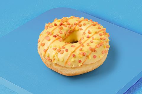 Greggs - Mango & Passion Fruit Doughnut