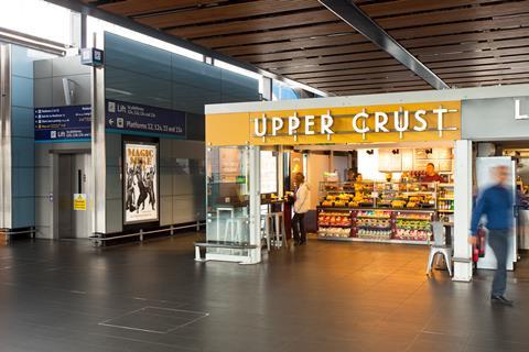 Upper Crust in Reading station
