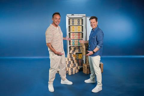 Ant and Dec with Northern Dough Co