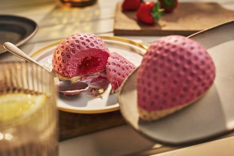 Waitrose secret centre strawberry dessert