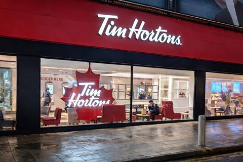 Tim Hortons - Store at Market Street in Manchester