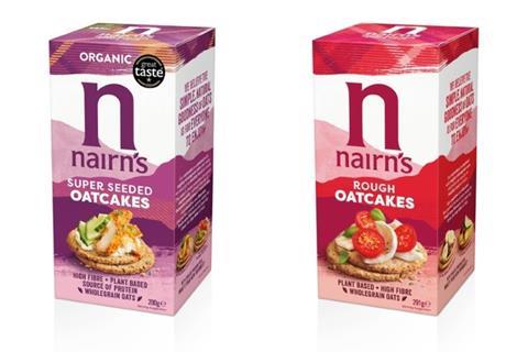 Nairn's new packaging