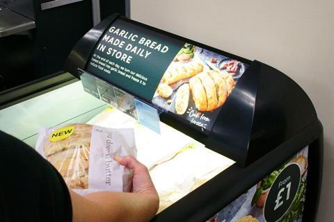 M&S' frozen garlic bread is made from surplus baguettes and boules from its in-store bakeries