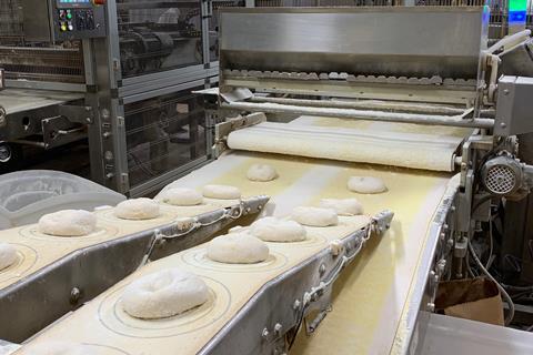 Crust & Crumb's manufacturing line