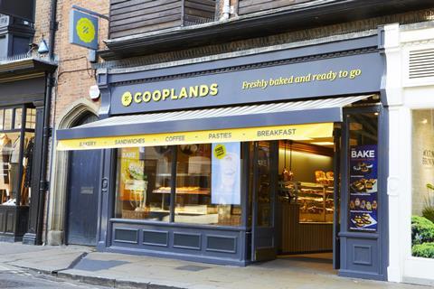 Cooplands Bakery outlet