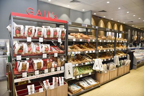 waitrose bakery gails bread aisle