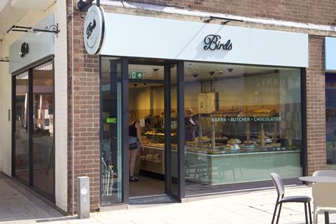 Birds Bakery - Burton-upon-Trent shop exterior  2100x1400