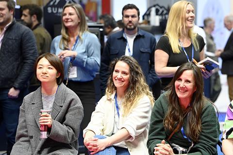 Attendees of a panel at the UK Food & Drink Shows 2024
