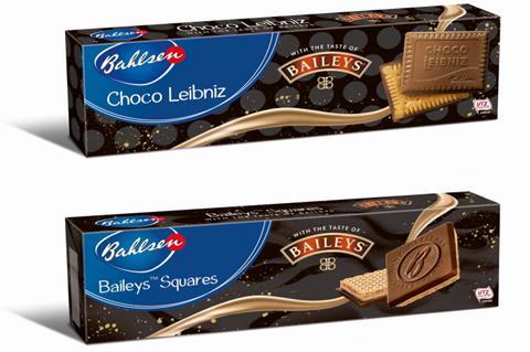 Bahlsen unveils Baileys chocolate biscuits