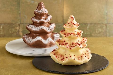 christmas tree desserts