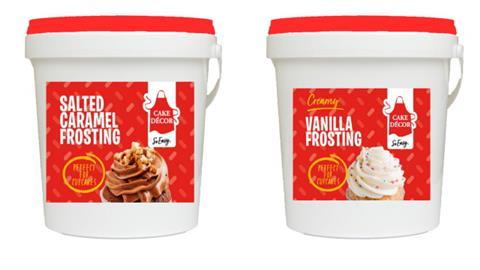 Cake Décor launches new professional frostings