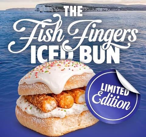 Firkins - Fish Fingers Iced Bun