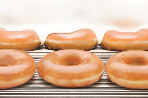 Krispy Kreme Original Glazed Waterfall