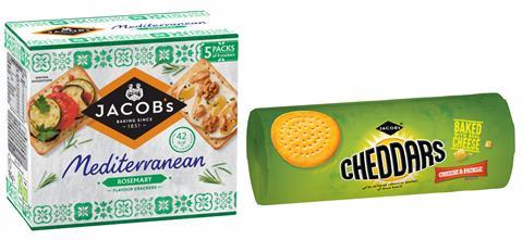 Jacob's crackers and cheddars