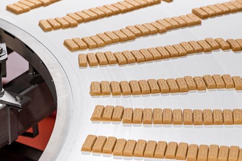 Walker's Shortbread - Production line of shortbread fingers in Aberlour - 2100x1400