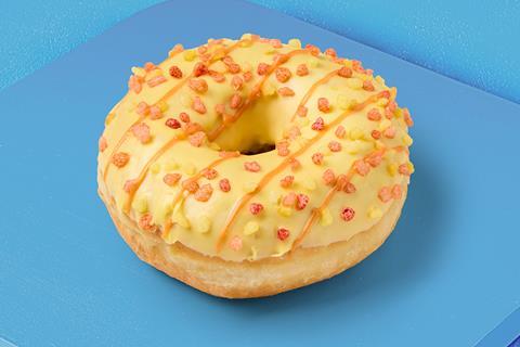 Greggs - Mango & Passion Fruit Doughnut