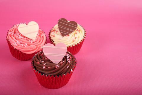 Birds Bakery Valentine's Cupcakes