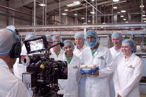 Roberts Bakery - Workers at the Northwich bakery site help film a TV ad as part of its 'Back to our Best' campaign - 2100x1400