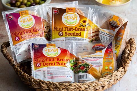 Dina Foods flatbreads