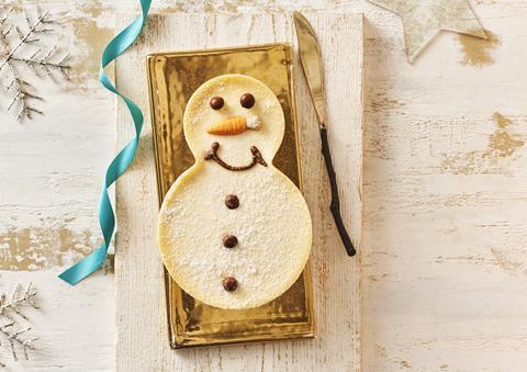 Sainsbury's Snowman Cheesecake