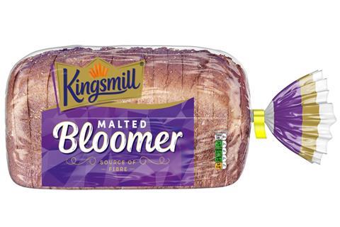 Kingsmill Malted Bloomer in packaging