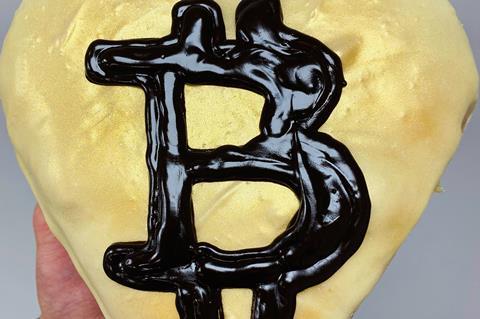 Project D Bitcoin doughnut