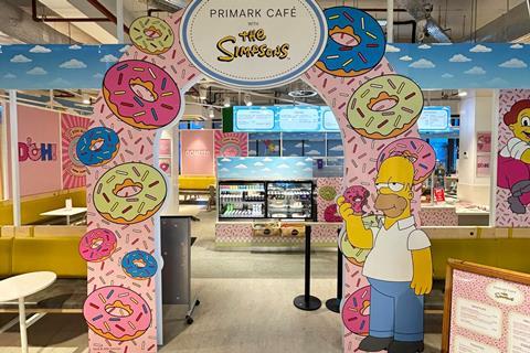 Primark Cafe with The Simpsons 2100x1400