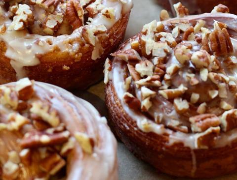 Maple & Pecan Danish, Knead Bakery