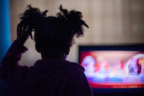 Child watching TV GettyImages-1165156451