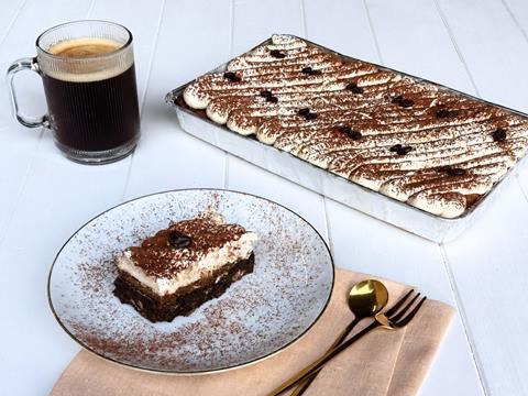 Just Desserts Tiramisu Brownie