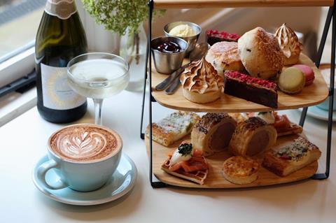 Knead Bakery afternoon tea