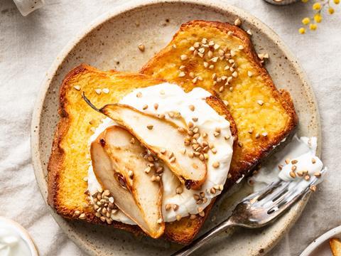 Griddle Vanilla Brioche French Toast