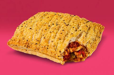 Greggs fajita chicken bake
