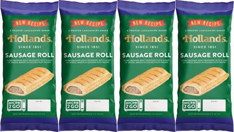 Holland’s revamps sausage roll with new recipe