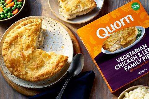 Quorn family pie