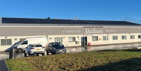 Maclean's Highland Bakery - Main bakery in Forres, Moray, northeeast Scotland (1)
