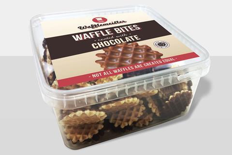 Chocolate-coated Mini Belgian Waffle Bites, Wafflemeister  2100x1400
