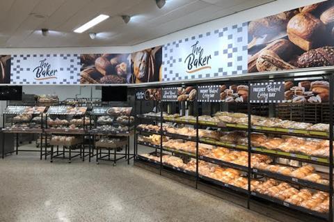 Morrisons in store bakery