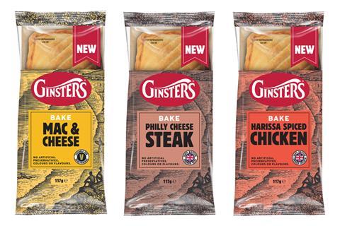 Ginsters international bakes